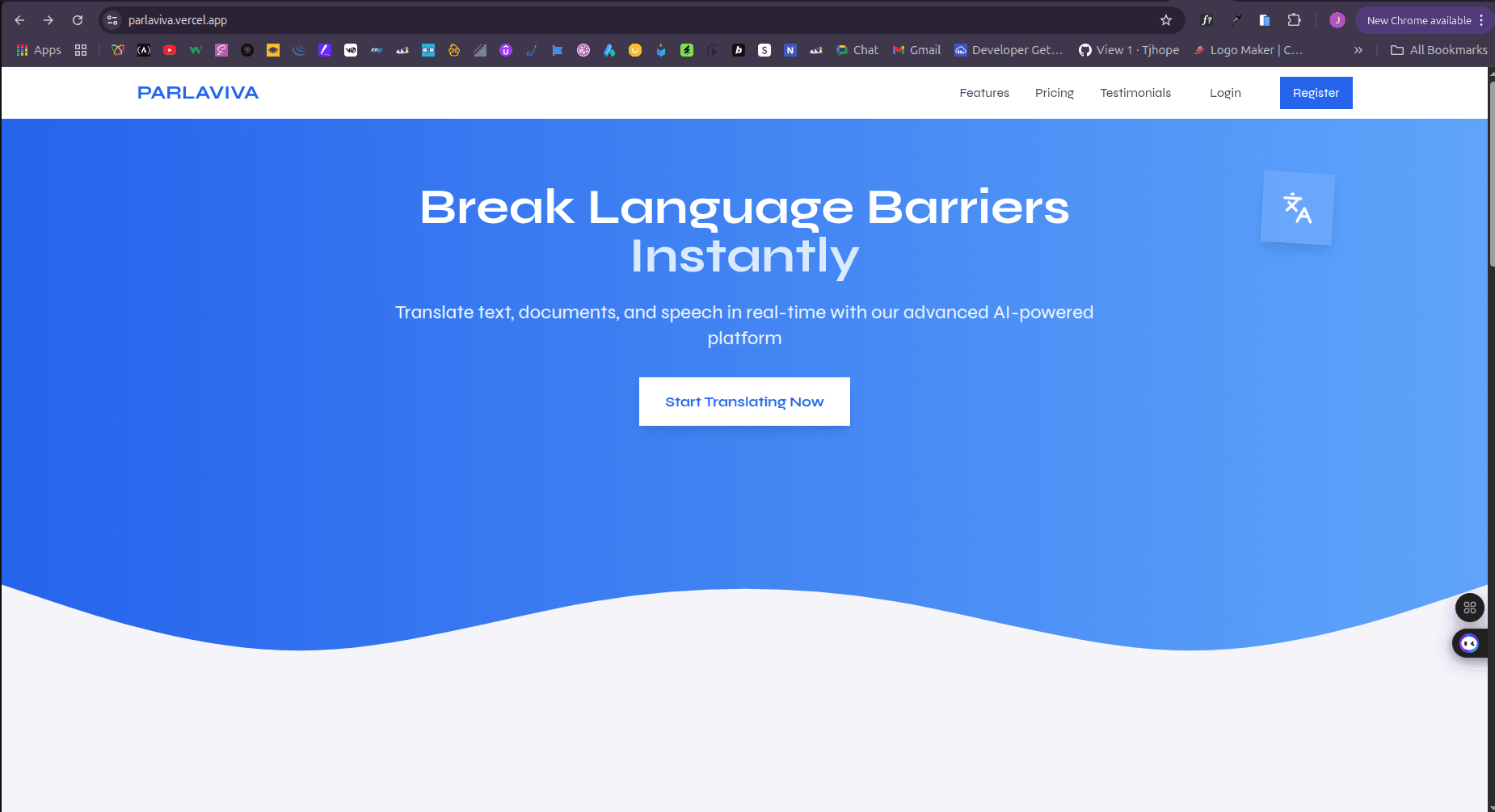 ParlaViva Translation Platform