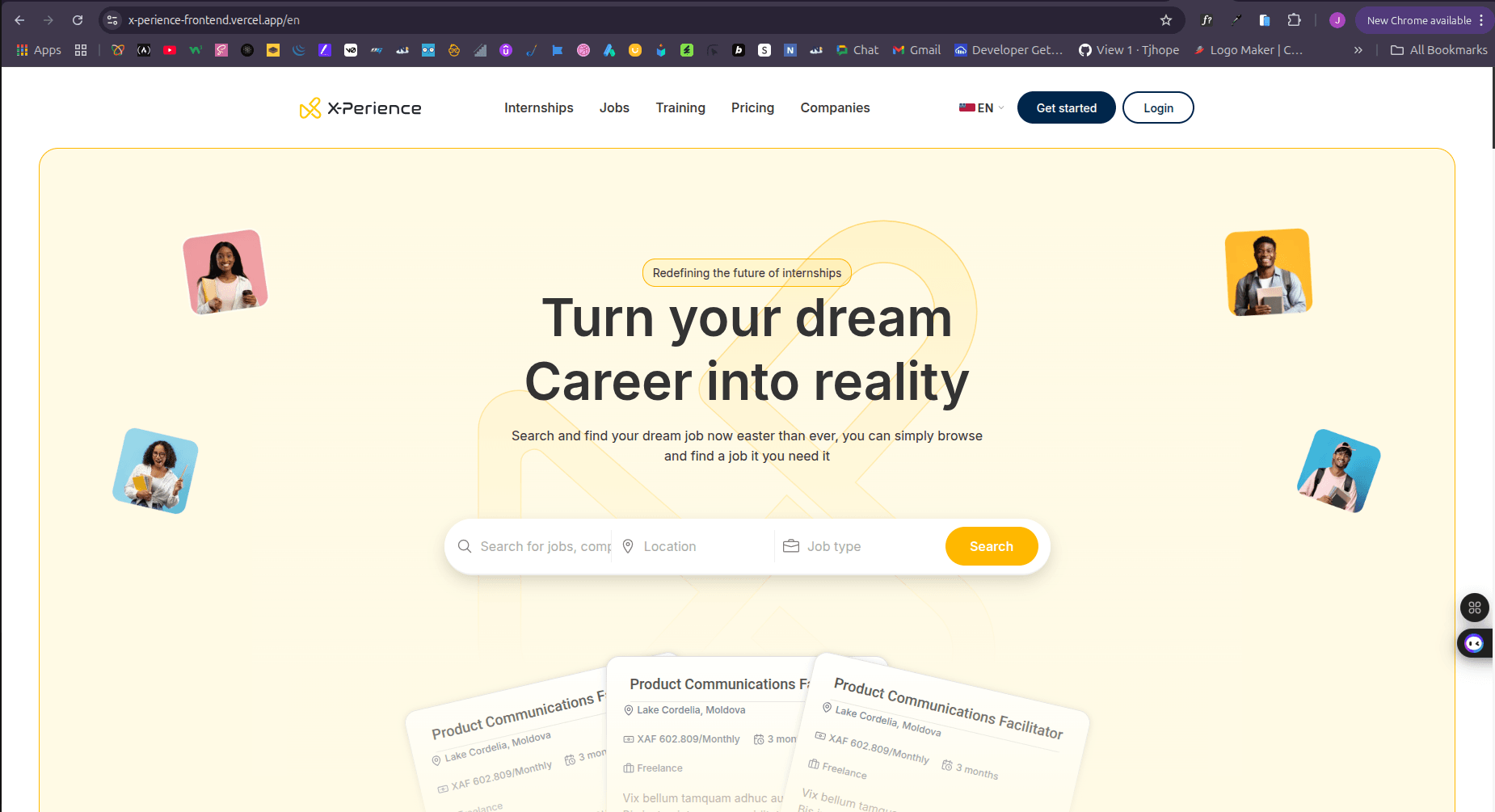 X-Perience Job & Internship Finder